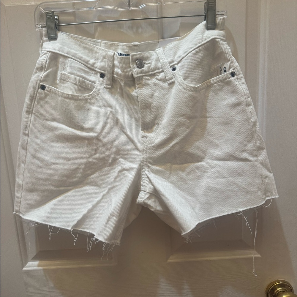Old Navy White Jean Shorts for Women